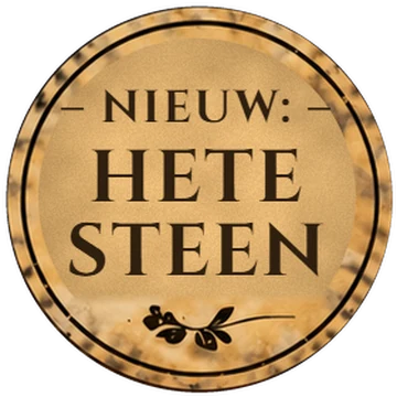 Nieuw: hete steen